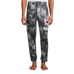 STRANGER THINGS Men's Demogorgon Graphic Print Jogger Pants